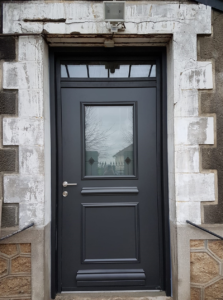 Porte d’entrée avec imposte Aluminium